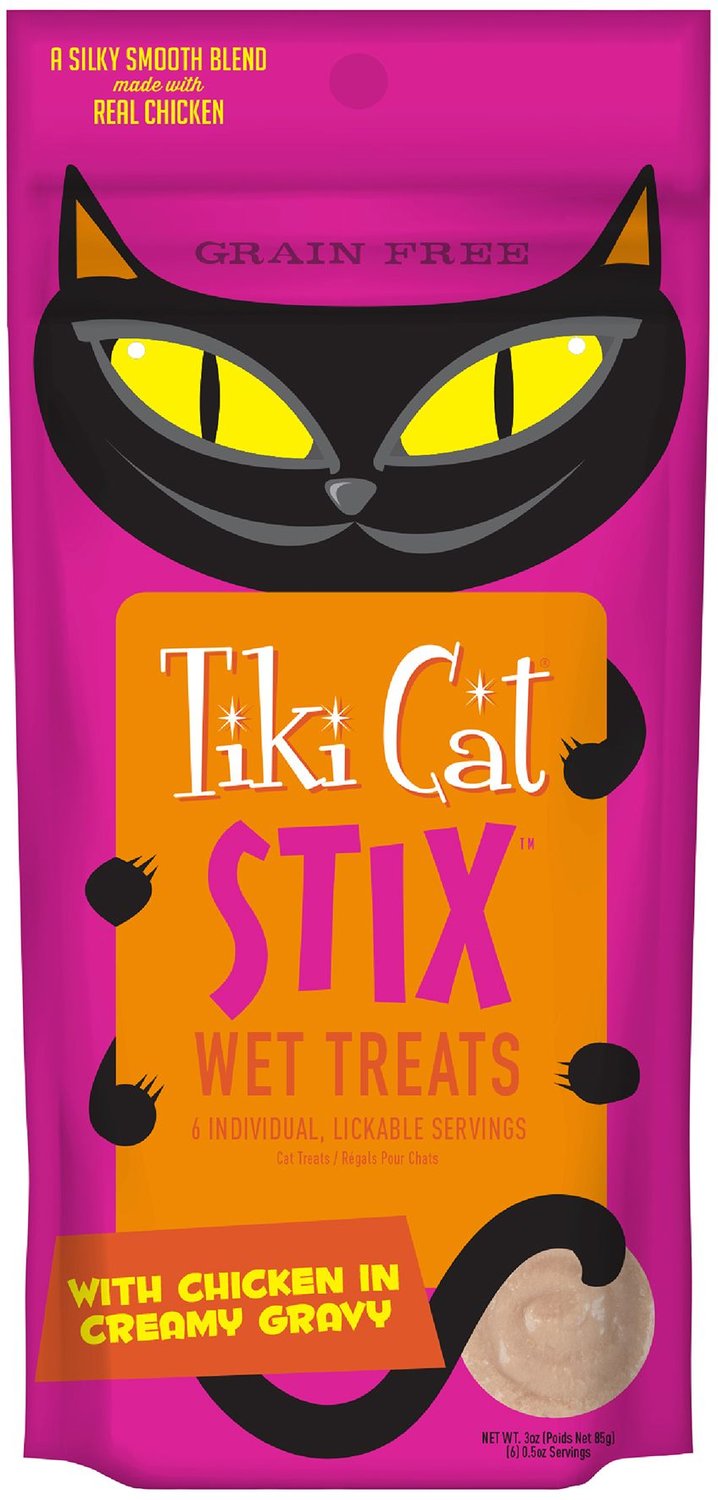 TIKI CAT Stix Chicken Grain-Free Cat 