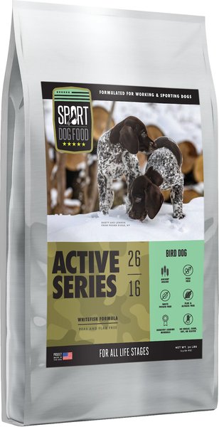 Sport Dog Food Active Series Bird Dog Whitefish Formula Flax-Free Dry Dog Food, 30-lb bag slide 1 of 7