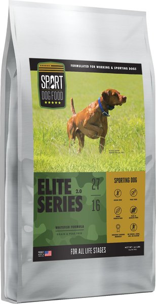 Sport Dog Food Elite Series Sporting Grain-Free Whitefish Formula Dry Dog Food, 30-lb bag slide 1 of 7