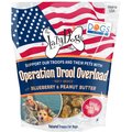 The Lazy Dog Cookie Co. Operation Drool Overload Blueberry & Peanut Butter Dog Treats, 5-oz bag