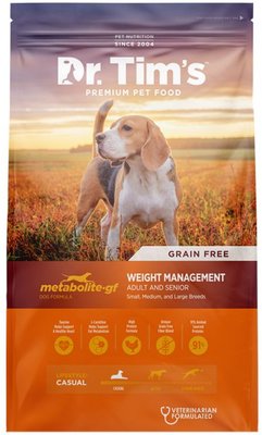 Dr. Tim's Weight Management Metabolite Formula Grain-Free Dry Dog Food, slide 1 of 1