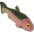 Fetch Pet Products Reely Fish Rainbow Trout Squeaky Plush Dog Toy