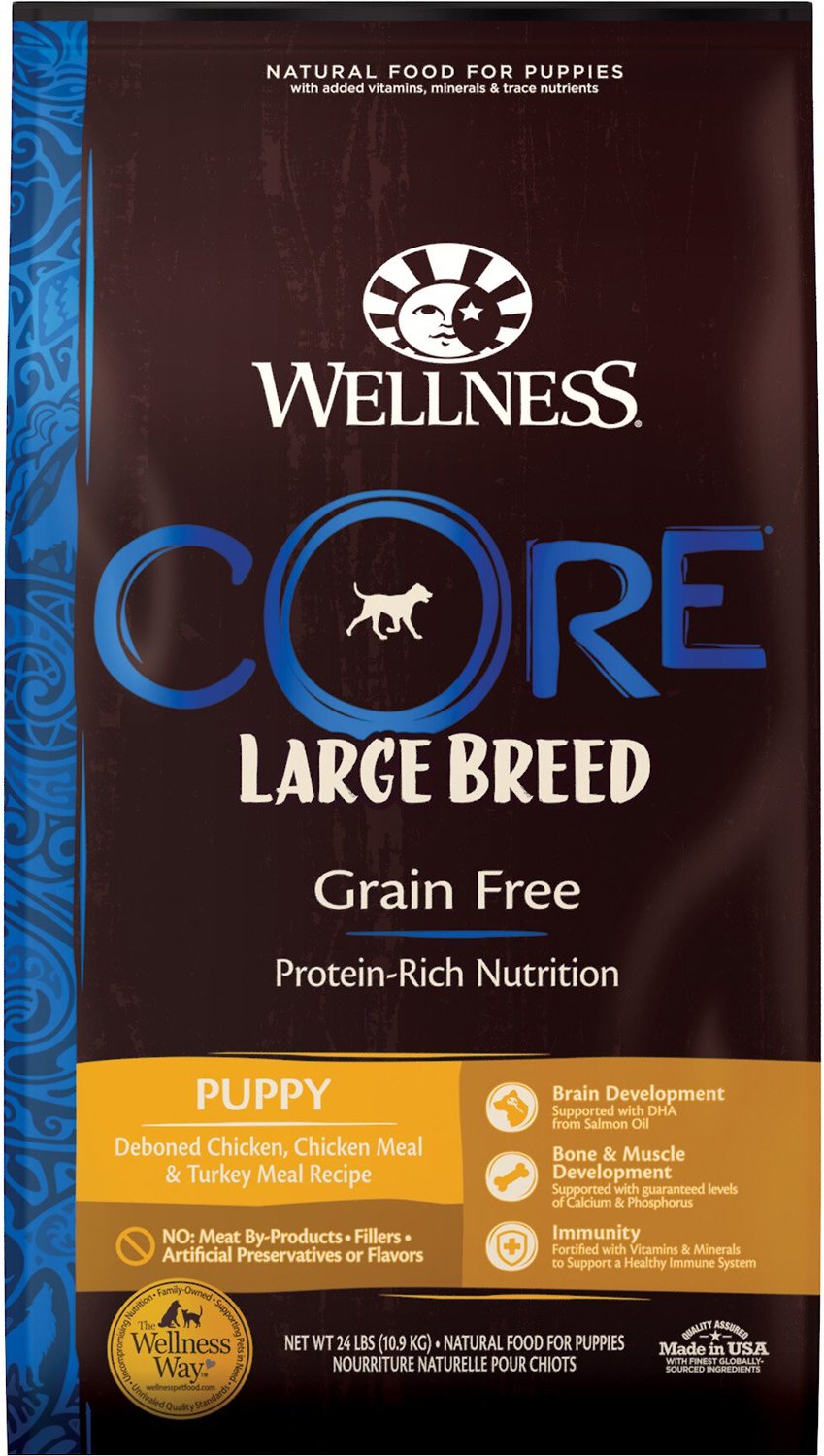 Wellness Core Large Breed Puppy Feeding Chart