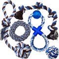 Otterly Pets Assorted Medium to Large Rope Dog Toys, 5 count