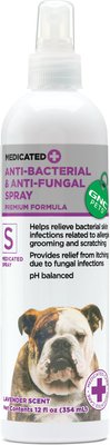GNC Pets Anti-Bacterial & Anti-Fungal Medicated Dog Spray, Lavender Scent, slide 1 of 1