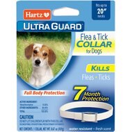 Hartz UltraGuard Flea & Tick Collar for Dogs, up to 20" Neck