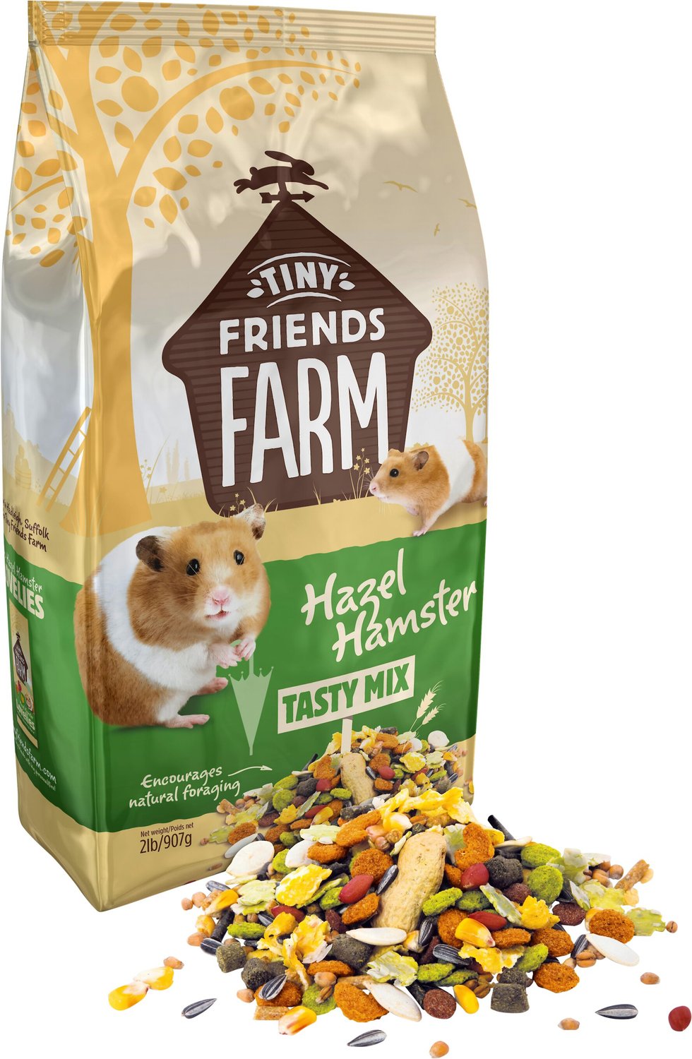 3. Tiny Friends Farm Hazel Hamster Food