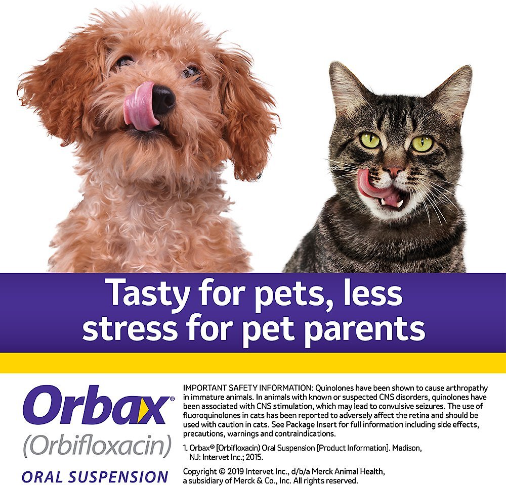 Orbax Oral Suspension for Dogs & Cats, 30 mg/mL, 20mL