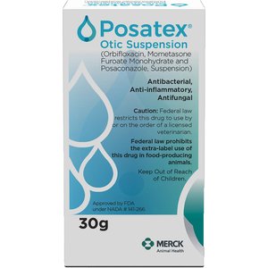 Posatex Otic Suspension for Dogs, 30-g