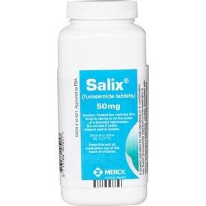 Salix (Furosemide) Tablets for Dogs & Cats, 50-mg, 1 tablet