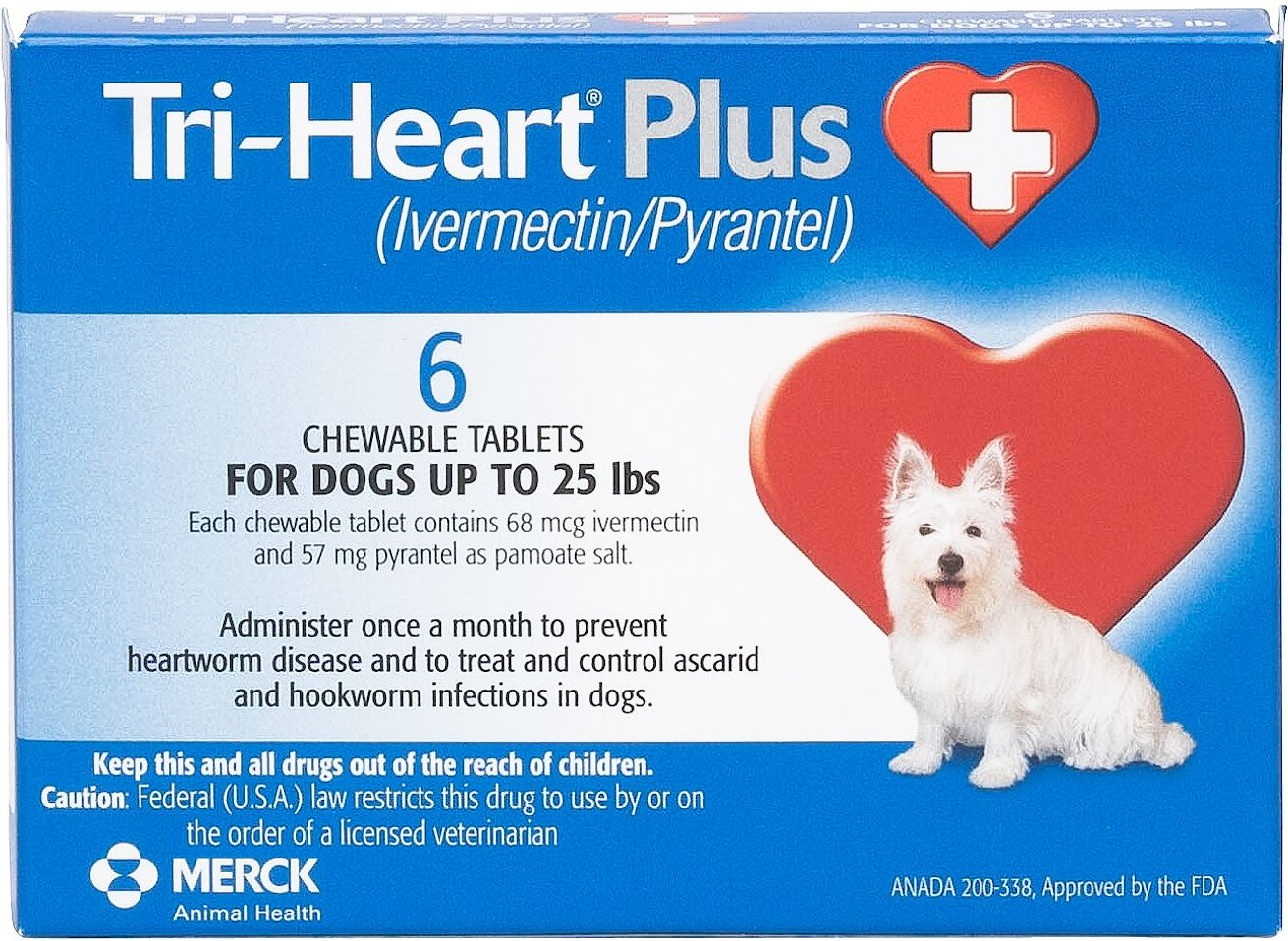 TRI-HEART PLUS Chewable Tablets for 