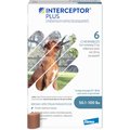 Interceptor Plus Chew for Dogs, 50.1-100 lbs, (Blue Box), 6 Chews (6-mos. supply)