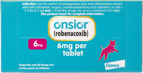 Onsior Tablets for Cats, 6-mg, 3 tablets slide 1 of 8