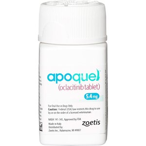Apoquel Tablets for Dogs, 5.4-mg, 1 tablet