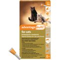 Advantage Multi Topical Solution for Cats, 5.1-9 lbs, & Ferrets, (Orange Box)