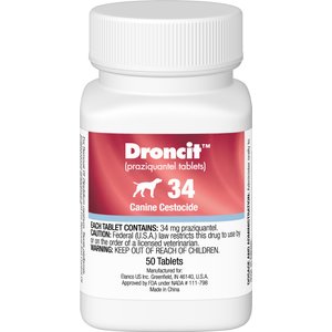 Droncit Tablet for Dogs, 1 Tablet