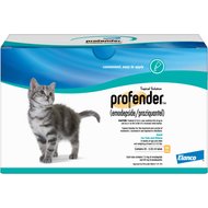Profender Topical Solution for Cats, 2.2-5.5 lbs, (Green Box)