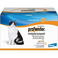 Profender Topical Solution for Cats, 5.5-11 lbs, (Orange Box)