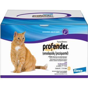 Profender Topical Solution for Cats, 11-17.6 lbs, (Purple Box), 1 Dose