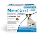 NexGard Chew for Dogs, 10.1-24 lbs, (Blue Box)