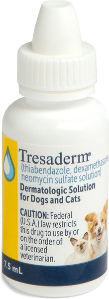 Tresaderm Topical Solution for Dogs & Cats, 7.5-mL slide 1 of 2