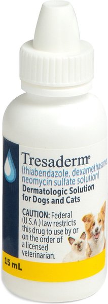Tresaderm Topical Solution for Dogs & Cats, 15-mL slide 1 of 2