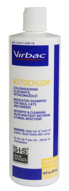 KetoChlor Medicated Shampoo for Dogs & Cats