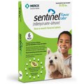 Sentinel Tablet for Dogs, 11-25 lbs, (Green Box), 6 Tablets (6-mos. supply)