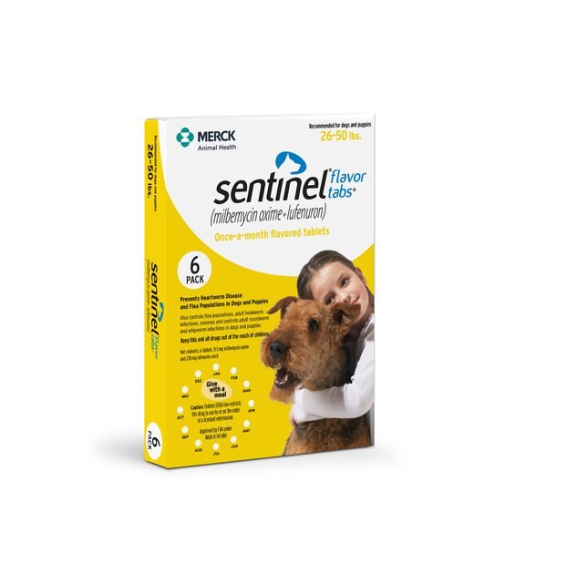 sentinel-flavor-tablets-for-dogs-26-50-lbs-6-treatments-chewy