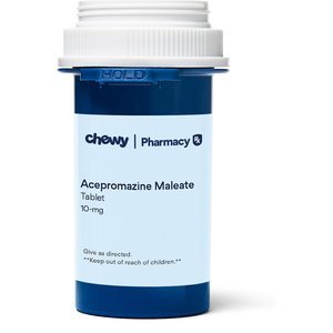 Acepromazine Maleate (Generic) Tablets for Dogs, 10-mg, 1 tablet