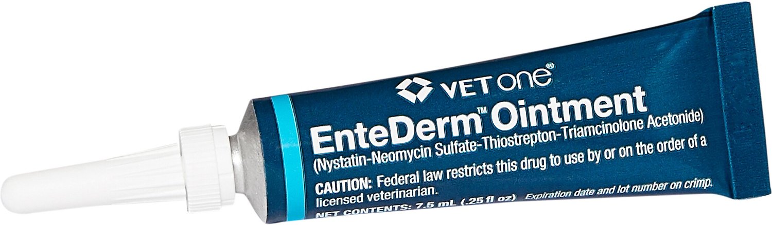 ENTEDERM Topical Ointment for Dogs & Cats, 7.5-mL - Chewy.com