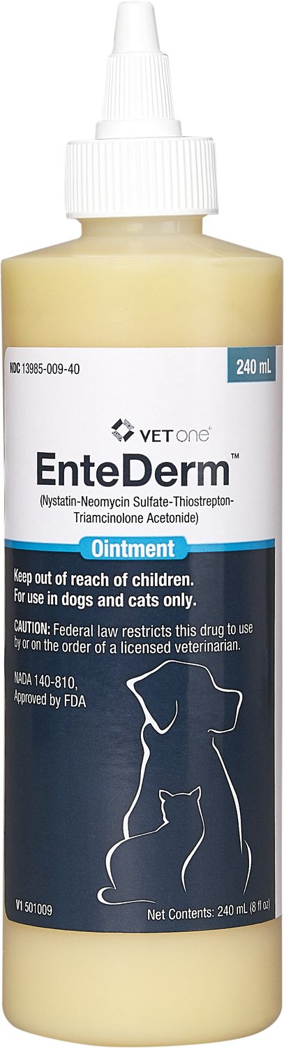ENTEDERM Topical Ointment for Dogs & Cats, 240-mL - Chewy.com