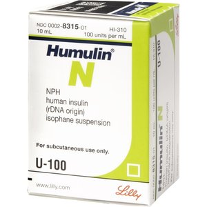 Humulin N Insulin U-100, 10-mL