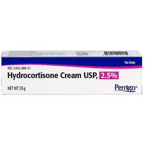 Hydrocortisone (Generic) Cream 2.5%, 1 oz