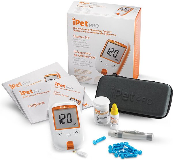 iPet PRO Blood Glucose Monitoring System Starter Kit for Dogs & Cats slide 1 of 8