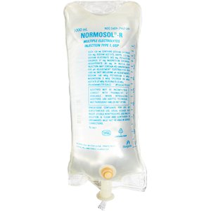 Normosol-R Electrolyte Injection Solution, 1000-mL