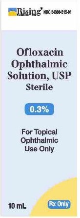 Ofloxacin (Generic) Ophthalmic Solution 0.3%, 10-mL slide 1 of 6
