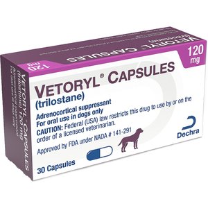 Vetoryl Capsules for Dogs, 120-mg, 30 capsules