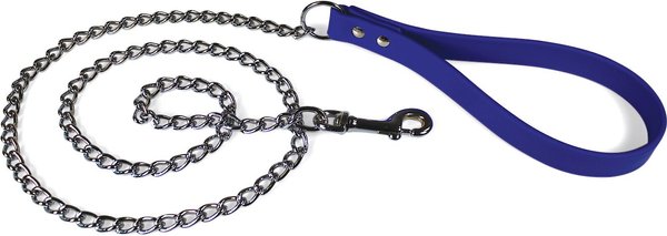 OmniPet Chain Dog Leash, Blue, Heavyweight, 6-ft slide 1 of 6