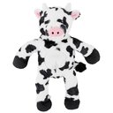 Frisco Plush with Inside Rope Squeaking Cow Dog Toy