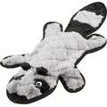 Frisco Flat Plush Squeaking Raccoon Dog Toy, Medium