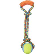 Frisco Rope with Tennis Ball Dog Toy