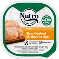 Nutro Grain-Free Slow Cooked Chicken Recipe Adult Pate Dog Food Trays, 3.5-oz, case of 24