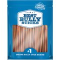 Best Bully Sticks Odor Free 6" Bully Stick Dog Treats, 50 count