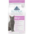 Blue Buffalo Natural Veterinary Diet W+U Weight Management + Urinary Care Grain-Free Dry Cat Food