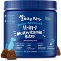 Zesty Paws Advanced 11-in-1 Bites Chicken Flavored Soft Chews Multivitamin for Senior Dogs, 90-count