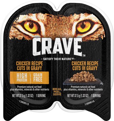 CRAVE Chicken Recipe Cuts in Gravy 