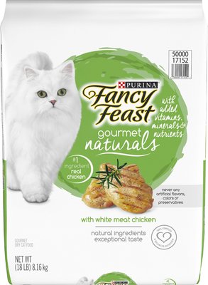 Fancy Feast Gourmet Naturals White Meat Chicken Dry Cat Food, slide 1 of 1