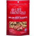 Life Essentials Sirloin Beef Nuggets Freeze-Dried Cat & Dog Treats, 3-oz bag