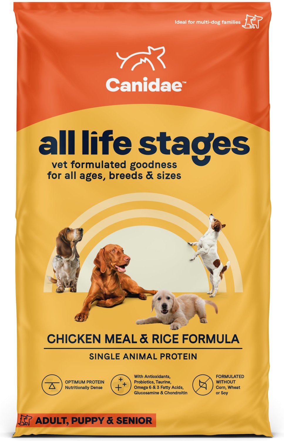 \u0026 Rice Formula Dry Dog Food 